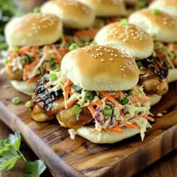 To create the perfect Honey Garlic Chicken Sliders, it’s essential to understand the key ingredients that contribute to their deliciousness. Each component plays a crucial role in enhancing the flavor and texture of the dish, resulting in a slider that is both satisfying and memorable.