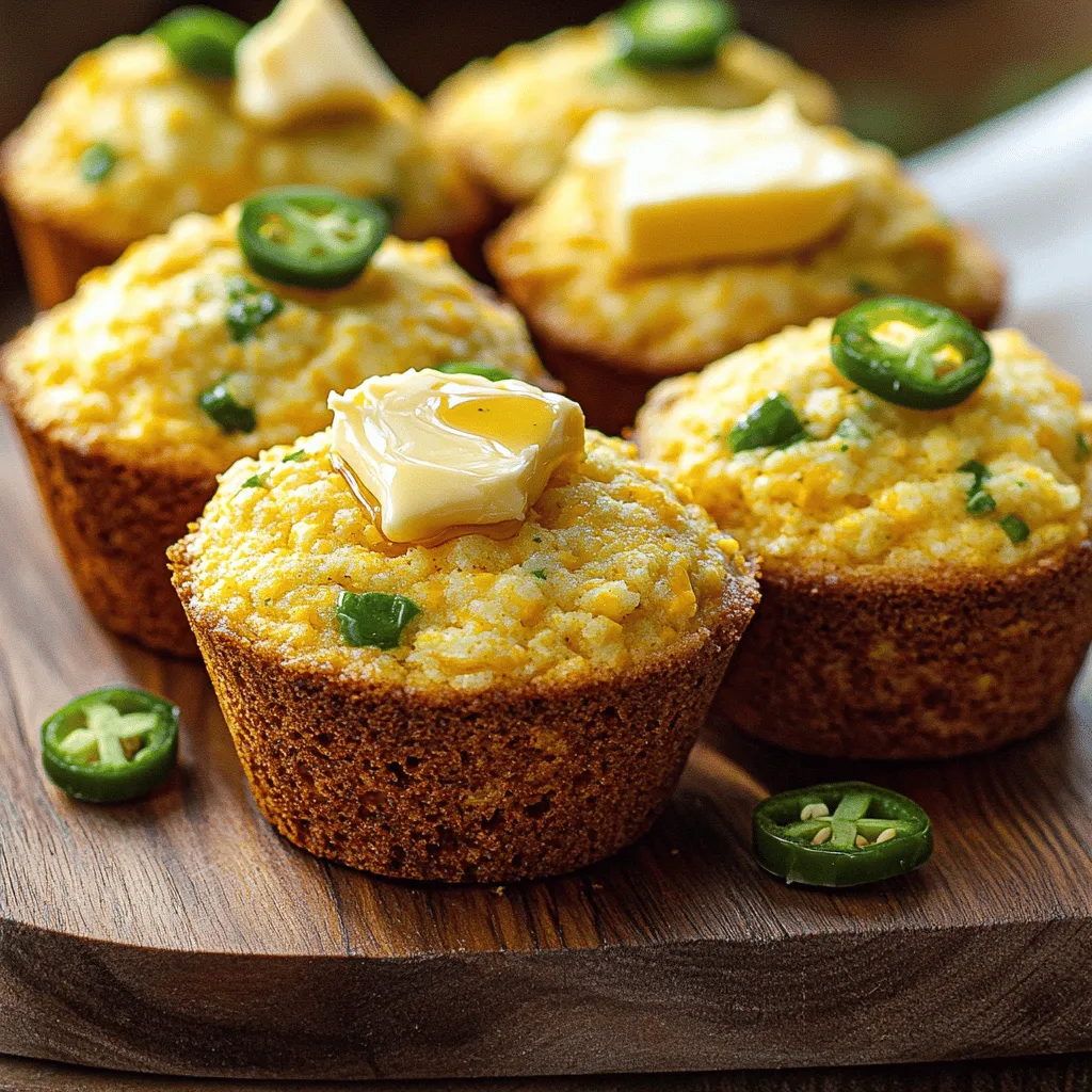 Cornbread has long been a beloved staple in Southern cuisine, celebrated for its comforting texture and versatility. From being served alongside hearty stews to standing alone as a delightful snack, cornbread is a culinary chameleon that adapts to various dishes and occasions. One exciting variation that has gained popularity in recent years is the Jalapeño Cheddar Cornbread Muffin. This mouthwatering twist combines the earthy sweetness of cornmeal with the sharpness of cheddar cheese and the spicy kick of jalapeños, resulting in a flavorful muffin that is perfect for gatherings, barbecues, or as a comforting side dish at dinner. The balance of flavors in these muffins—spicy jalapeños, rich cheddar, and sweet cornmeal—creates an irresistible treat that tantalizes the taste buds.