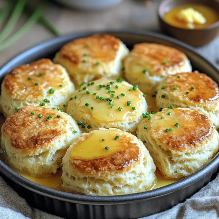 Cowboy Butter Swim Biscuits are the epitome of comfort food, combining simplicity and indulgence in a way that delights both the palate and the heart. These delectable biscuits are not just about taste; they bring a unique blend of textures and flavors that make them a standout dish, whether served at a casual family dinner or a festive gathering. With a crispy exterior and a buttery, moist interior, they are sure to impress your guests and become a go-to recipe in your culinary repertoire.