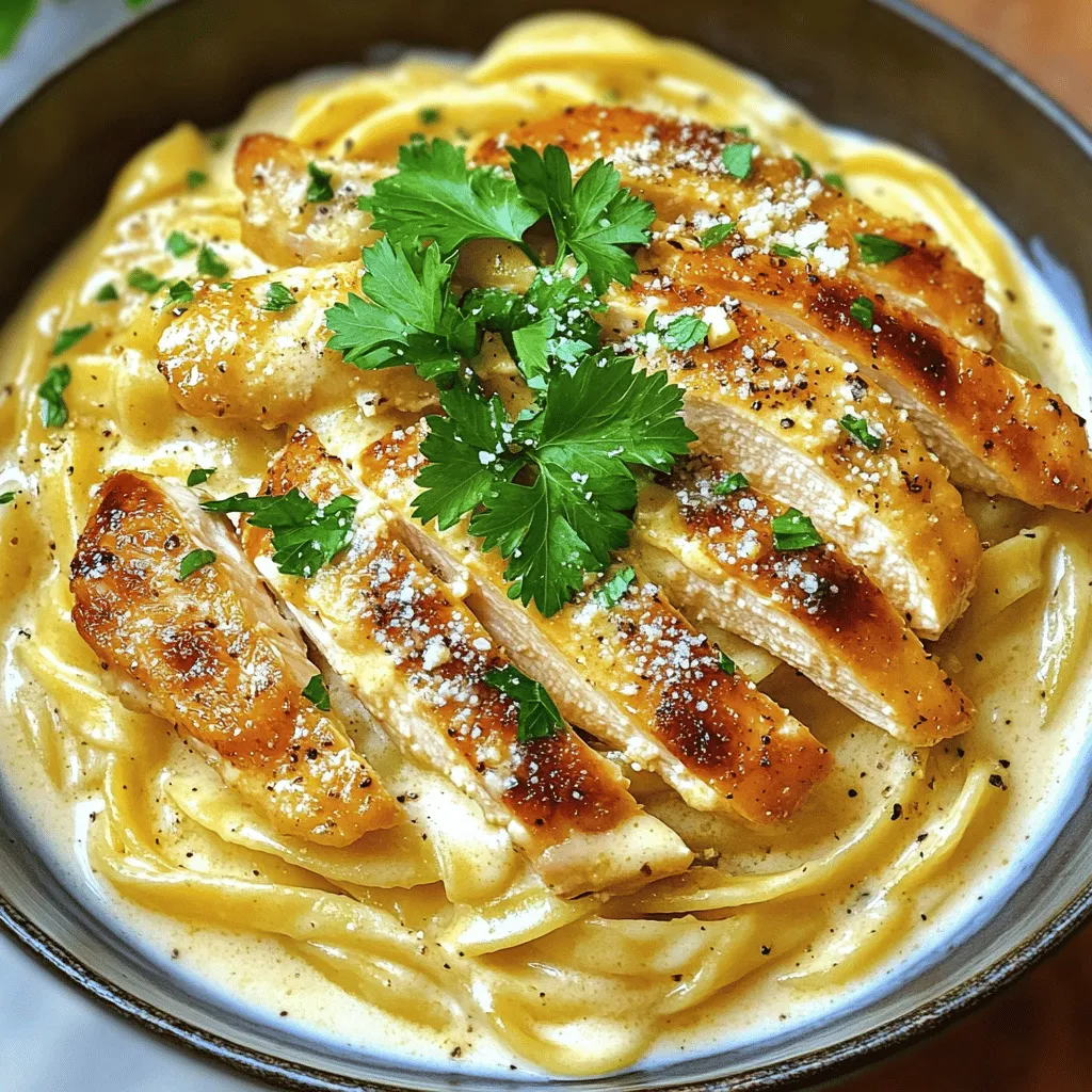 To make delicious buttered noodles and chicken, you need simple yet flavorful ingredients. Start with 8 oz of fettuccine or egg noodles. Both types hold sauce well and add a nice texture. For protein, choose 2 boneless, skinless chicken breasts. They cook quickly and stay tender.