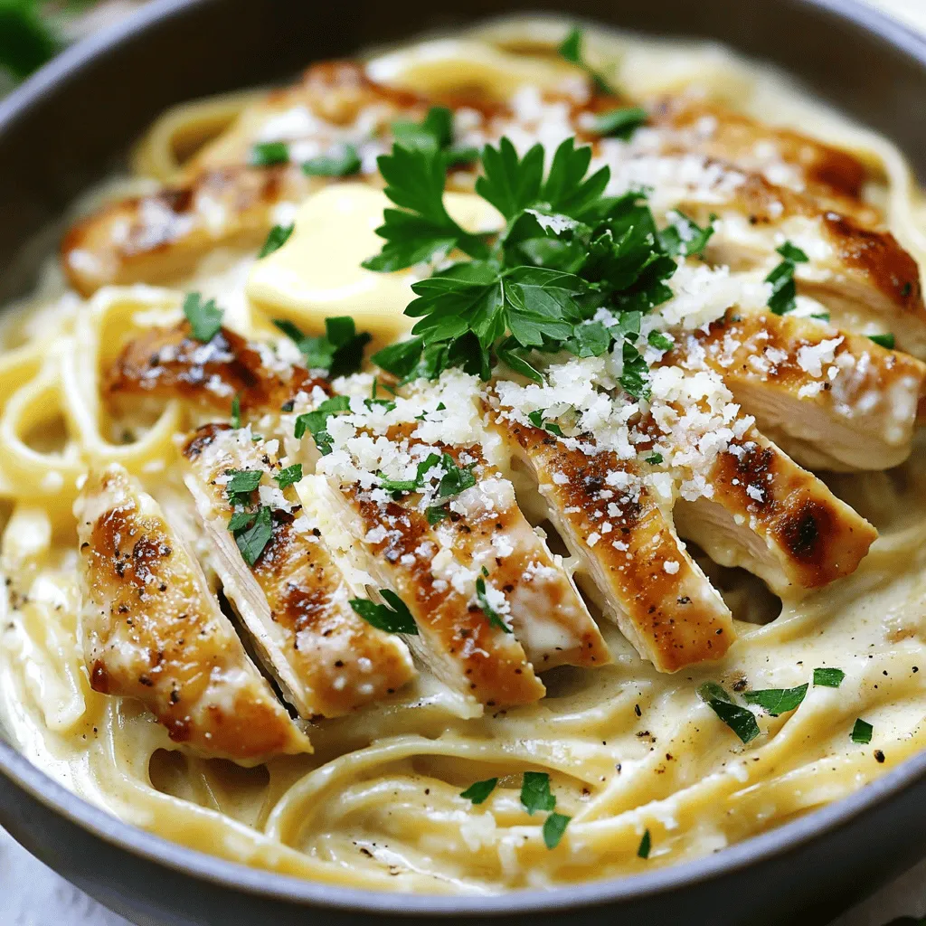 To make delicious buttered noodles and chicken, you need simple yet flavorful ingredients. Start with 8 oz of fettuccine or egg noodles. Both types hold sauce well and add a nice texture. For protein, choose 2 boneless, skinless chicken breasts. They cook quickly and stay tender.