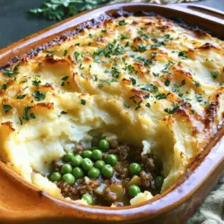 Shepherd's Pie is a beloved comfort food that has stood the test of time, offering a warm, hearty meal perfect for family gatherings or cozy evenings at home. This iconic dish, traditionally made with lamb (or beef for a cottage pie), combines savory meat and vegetables, topped with creamy mashed potatoes. The beauty of Shepherd's Pie lies not only in its flavor but also in its versatility and the way it brings people together around the dinner table. With each forkful, you are met with a rich blend of textures and tastes, making it a favorite across generations.