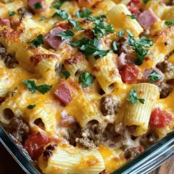 If you're searching for the ultimate comfort food that satisfies a hearty appetite, look no further than the Hearty Meat Lovers Casserole. This dish is a meat lover's dream, featuring a sumptuous blend of savory meats, flavorful spices, and creamy cheeses, all baked to perfection. Ideal for family gatherings, potlucks, or a cozy dinner at home, this casserole brings rich flavors and satisfying textures that will leave everyone asking for seconds.
