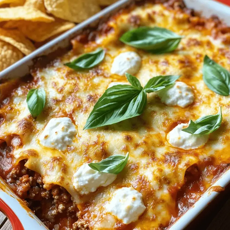 Simmering your marinara sauce is a crucial step in the Cheesy Lasagna Dip recipe that should never be overlooked. This process allows the flavors to meld together, creating a rich and robust sauce that will elevate your dip to a whole new level. When you simmer the sauce, you're not just heating it; you're allowing the acidity of the tomatoes to soften, the sweetness to emerge, and the herbs to infuse their character throughout the mixture.