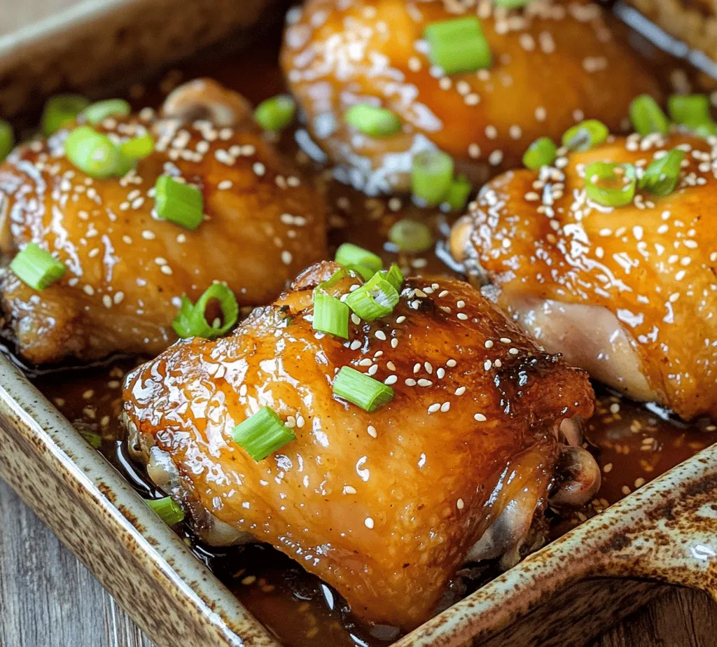 Honey Garlic Chicken Thighs are a culinary delight that captures the essence of comfort food while also appealing to the sophisticated palate. This dish has gained immense popularity among home cooks and food enthusiasts alike due to its perfect balance of flavors. The combination of sweet honey, savory soy sauce, and aromatic garlic creates a symphony of taste that is both satisfying and irresistible. The allure of this recipe lies not only in its flavor profile but also in its simplicity and versatility. Whether you're preparing a cozy family dinner, hosting a gathering with friends, or looking for a quick weeknight meal, Honey Garlic Chicken Thighs fit the bill perfectly.