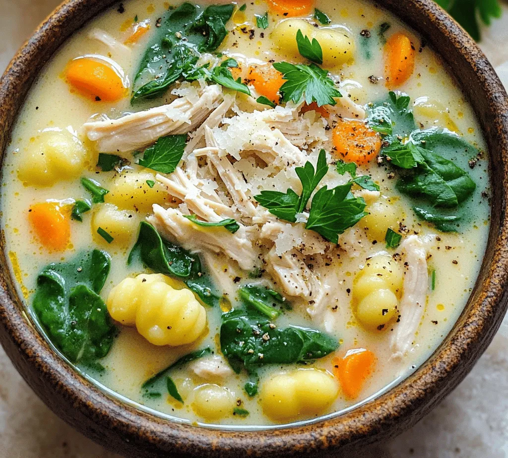 In the realm of comfort food, few dishes can rival the warmth and satisfaction of a creamy chicken gnocchi soup. This delightful recipe combines tender chicken, pillowy gnocchi, and a medley of vegetables in a rich and velvety broth, making it the perfect dish for cozy nights in or special family gatherings. As the weather turns chilly or when cravings for something hearty strike, this soup provides a soothing embrace that warms both the body and the soul.