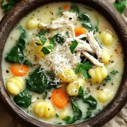 In the realm of comfort food, few dishes can rival the warmth and satisfaction of a creamy chicken gnocchi soup. This delightful recipe combines tender chicken, pillowy gnocchi, and a medley of vegetables in a rich and velvety broth, making it the perfect dish for cozy nights in or special family gatherings. As the weather turns chilly or when cravings for something hearty strike, this soup provides a soothing embrace that warms both the body and the soul.