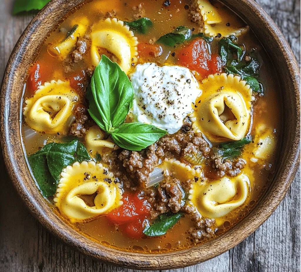 As the temperature begins to drop and the days grow shorter, many of us find ourselves gravitating towards comforting, hearty meals that wrap us in warmth and nostalgia. Comfort foods are particularly beloved during the colder months, providing both solace and satisfaction after a long day. One dish that perfectly embodies this sentiment is Lasagna Soup, a delightful twist on the traditional lasagna that combines all the rich flavors of the classic dish into a cozy bowl of soup.