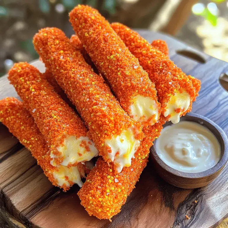 In recent years, the culinary world has witnessed an explosion of unique snack recipes that push the boundaries of traditional flavors and textures. Among these innovations, Hot Cheeto Mozzarella Sticks stand out as a daring fusion of comfort food and trendy tastes. This snack embraces the beloved qualities of the classic mozzarella stick—crispy on the outside, gooey on the inside—while introducing the bold and spicy profile of Hot Cheetos. The result is an irresistible treat that has captivated food lovers and snack enthusiasts alike.