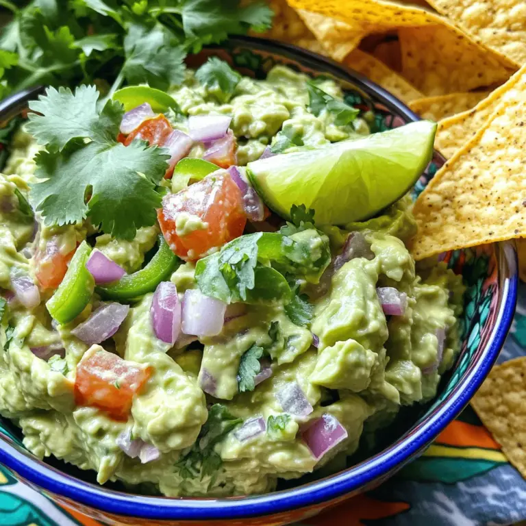 To make the best guacamole, you need fresh ingredients. The key is ripe avocados. They bring a creamy texture and rich flavor. Use three ripe avocados for a good batch. Look for avocados that yield slightly when you press them. This means they’re ready to use.