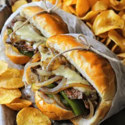 The Philly cheesesteak has roots in Philadelphia. This sandwich first appeared in the 1930s. Two brothers, Pat and Harry Olivieri, are often credited with its creation. They made a simple steak sandwich for a hot dog vendor. Soon, people flocked to try this new delight.