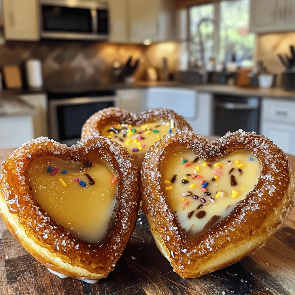 Making crème brûlée heart donuts is fun and easy. You can impress your friends and family with this sweet treat. Let’s break it down step-by-step.