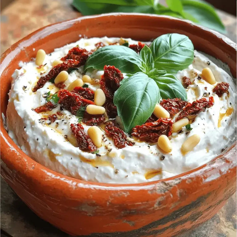 Sun-dried tomatoes are the culinary equivalent of a summer vacation captured in a jar. With their rich, concentrated flavor and vibrant color, they bring a touch of warmth and sunshine to any dish. The Sun-Dried Tomato Bliss Spread is an easy-to-make recipe that transforms these tangy delights into a creamy, versatile spread perfect for sandwiches, crackers, or as a dip for fresh vegetables. Whether you're hosting a gathering or simply looking to elevate your everyday meals, this spread is sure to impress.