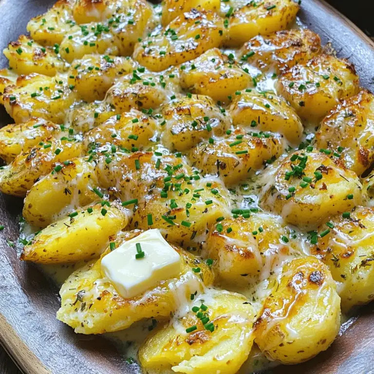 To make the best restaurant style smashed potatoes, you need quality ingredients. Start with Yukon gold potatoes. They are creamy and have a great flavor. You want about two pounds for this recipe. These potatoes are perfect for smashing.