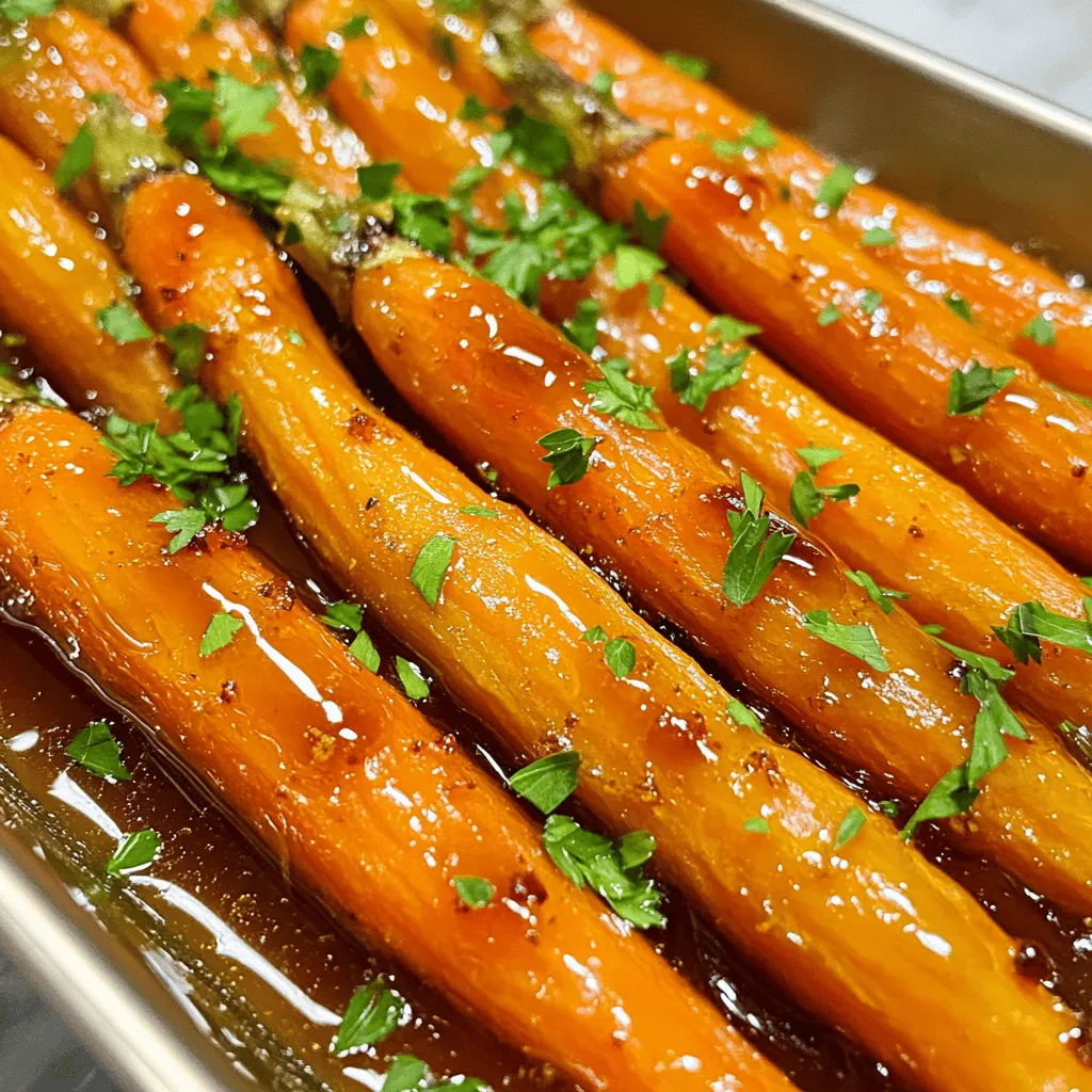 If you're looking to elevate your side dish game, Bourbon-Style Glazed Carrots are a must-try! This recipe offers a creative twist on traditional glazed carrots, infusing them with a rich blend of sweet and savory flavors that are sure to impress at any dinner table. Whether you're preparing a casual family meal or hosting a festive gathering, these carrots are versatile enough to complement a variety of main courses while adding a touch of sophistication to your spread.