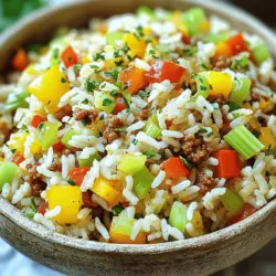 Dirty Rice gets its name from its unique appearance, as it combines rice with a melange of meats and spices that create a “dirty” hue. Originating in Louisiana, this dish is often associated with Cajun and Creole cooking. It is said to have roots in the rural communities of the South, where cooks would use whatever ingredients they had on hand, transforming leftovers into a hearty and satisfying meal. This adaptability speaks to the resourcefulness of Southern cooks and is a testament to the creativity inherent in culinary traditions.