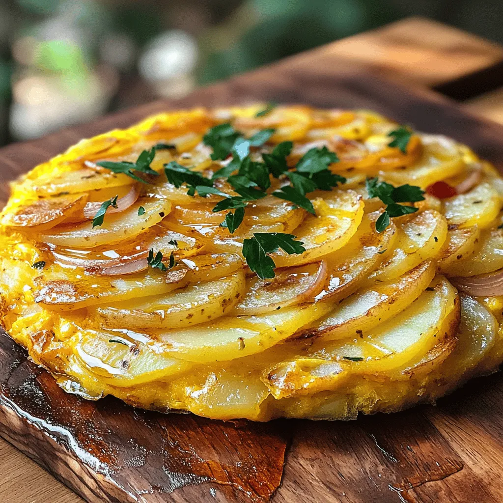 To make a great Tortilla Española, you need just a few key ingredients. The main ones are potatoes, eggs, and onions. These ingredients create a simple yet rich flavor.
