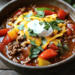 To make the best Instant Pot chili, start with key ingredients. You need ground beef or turkey, diced onion, minced garlic, and chopped bell peppers. The canned goods are also crucial. Use diced tomatoes, kidney beans, and black beans. Tomato paste adds richness, while beef broth brings depth. Don't forget the spices: chili powder, cumin, smoked paprika, and oregano. Salt and pepper will enhance the flavors.