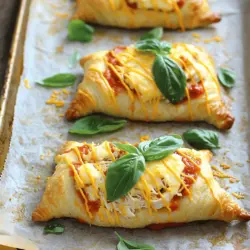 Chicken parmesan pillows are tasty chicken stuffed pastries. They combine chicken, cheese, and sauce in a flaky crust. Each bite brings comfort and joy.