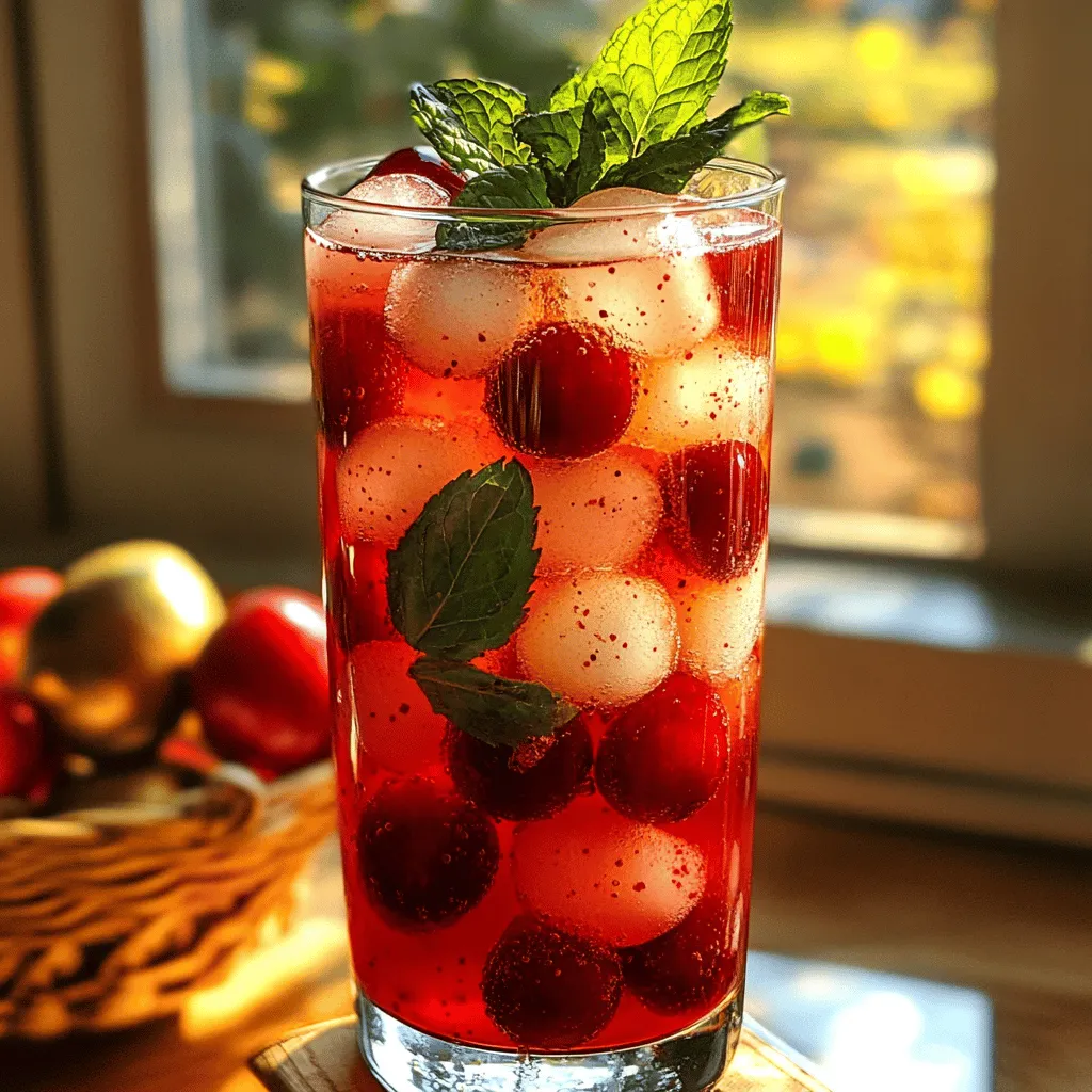 The Sweet & Spicy Cherry Ginger Iced Tea Recipe needs just a few key ingredients.