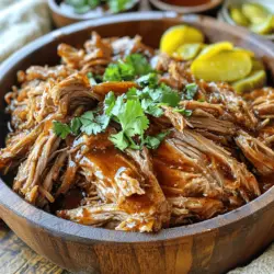 Crockpot Pulled Pork Easy and Flavorful Recipe