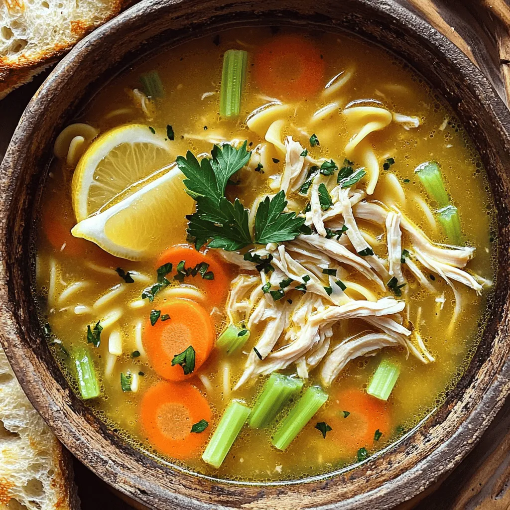 The key to a great chicken noodle soup lies in its ingredients. Let’s break down what you need.