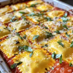 Million Dollar Ravioli Casserole Tasty Family Dish