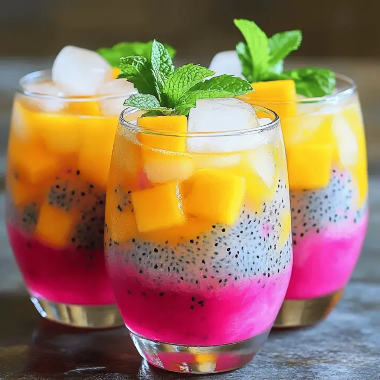 To make a Mango Dragonfruit Refresher, you need fresh, bright ingredients. Each element adds flavor and fun. Here’s what you will need: