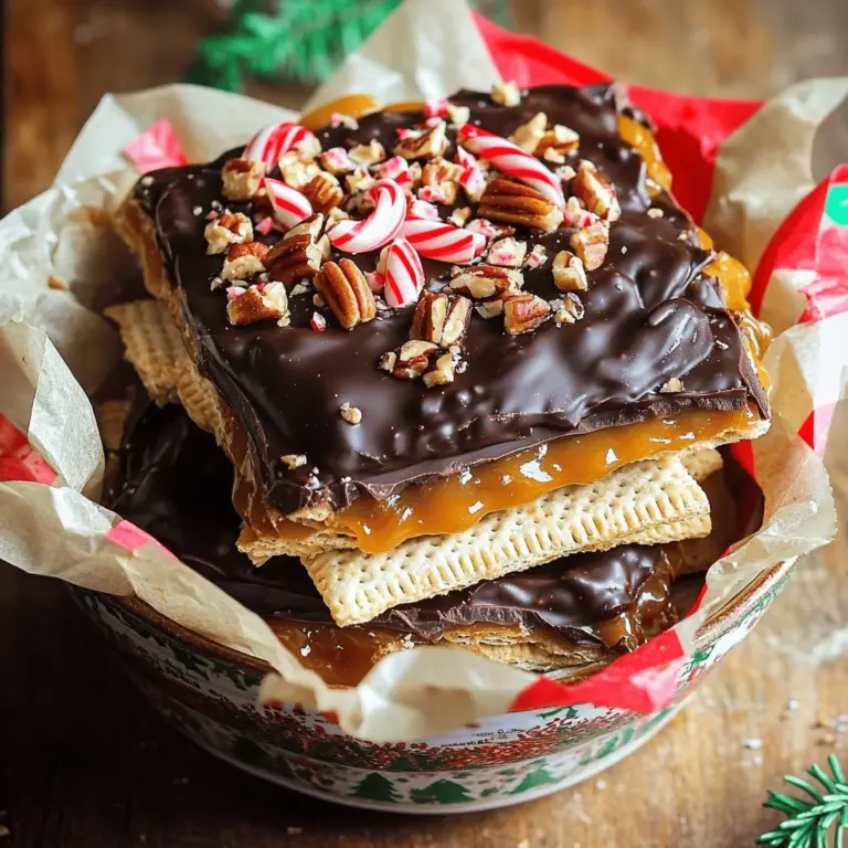 To make Christmas crack, you need a few key ingredients. Each one plays a special role in creating this sweet and salty treat.