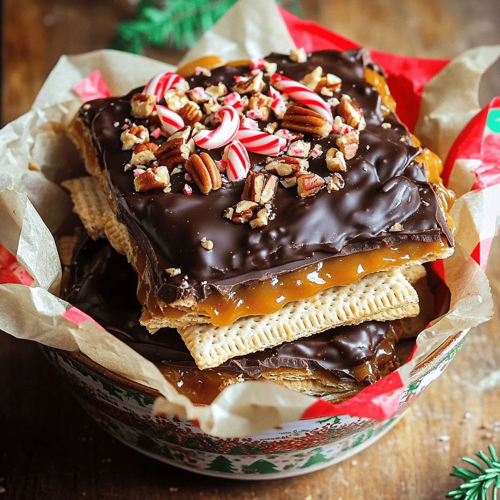 To make Christmas crack, you need a few key ingredients. Each one plays a special role in creating this sweet and salty treat.