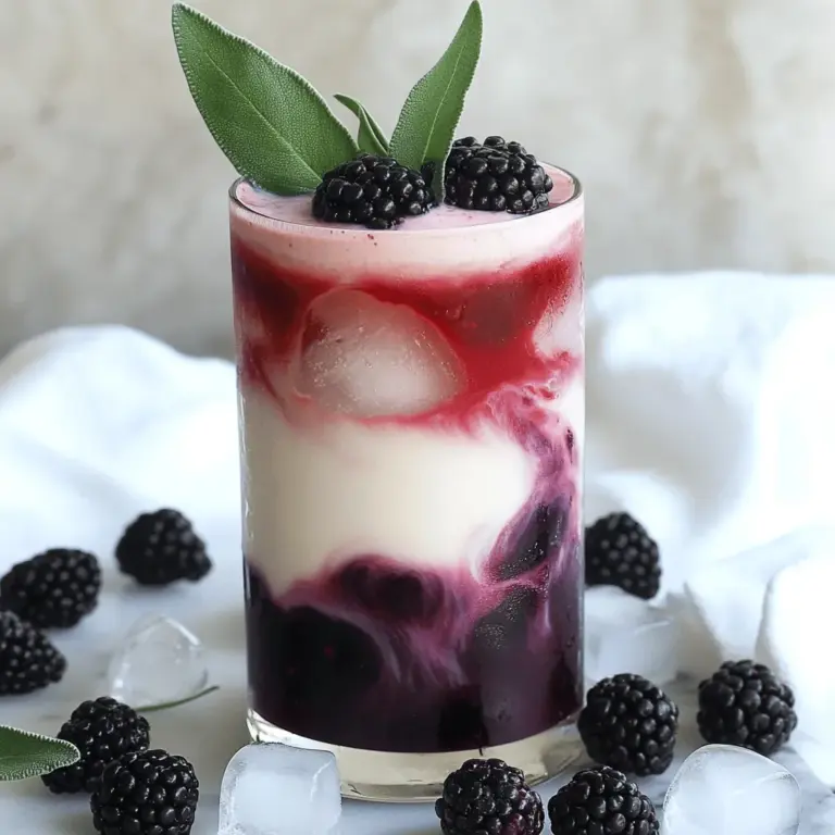 To make a tasty Blackberry Sage Iced Tea Latte, you need some key items.