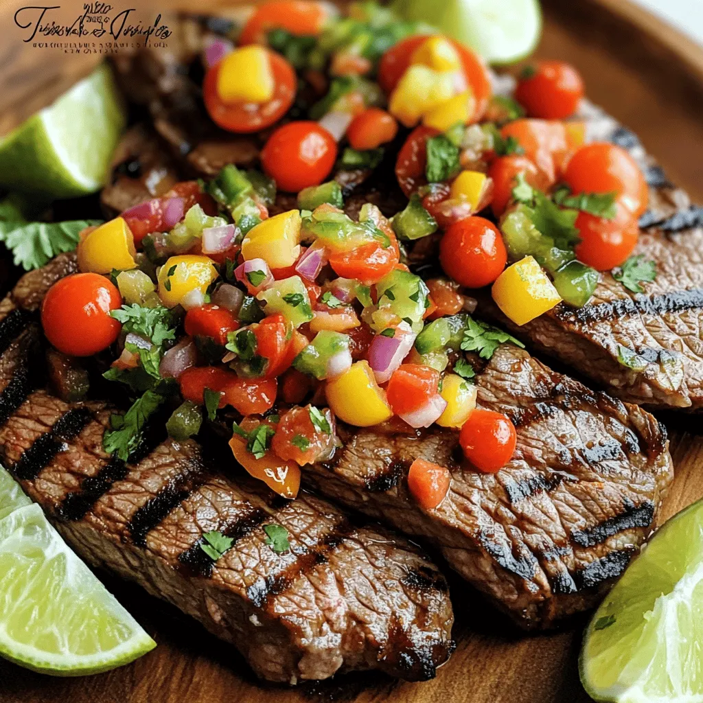 The key to a great grilled flank steak recipe lies in its ingredients. You need fresh, quality items for the best flavor.