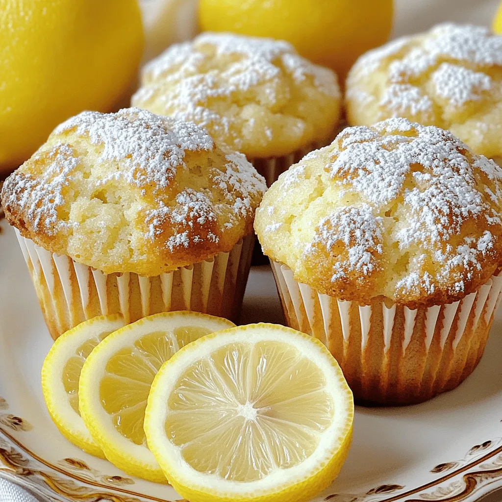 To make lemon cream cheese muffins, gather the basics. You need 1 cup of all-purpose flour. This forms the base. Use 1 teaspoon of baking powder to help them rise. Add ½ teaspoon of baking soda for extra fluffiness. A pinch of ¼ teaspoon salt brings out the flavors. For sweetness, use ½ cup of granulated sugar. This balances the tartness of the lemon. You’ll also need ¼ cup of softened unsalted butter for richness. Cream cheese is key, so grab ½ cup of softened cream cheese. This will add a nice creaminess. You will need 1 large egg for binding. Finally, use 1 teaspoon of vanilla extract for warmth, along with the zest and juice of 1 lemon, and ¼ cup of milk for moisture.