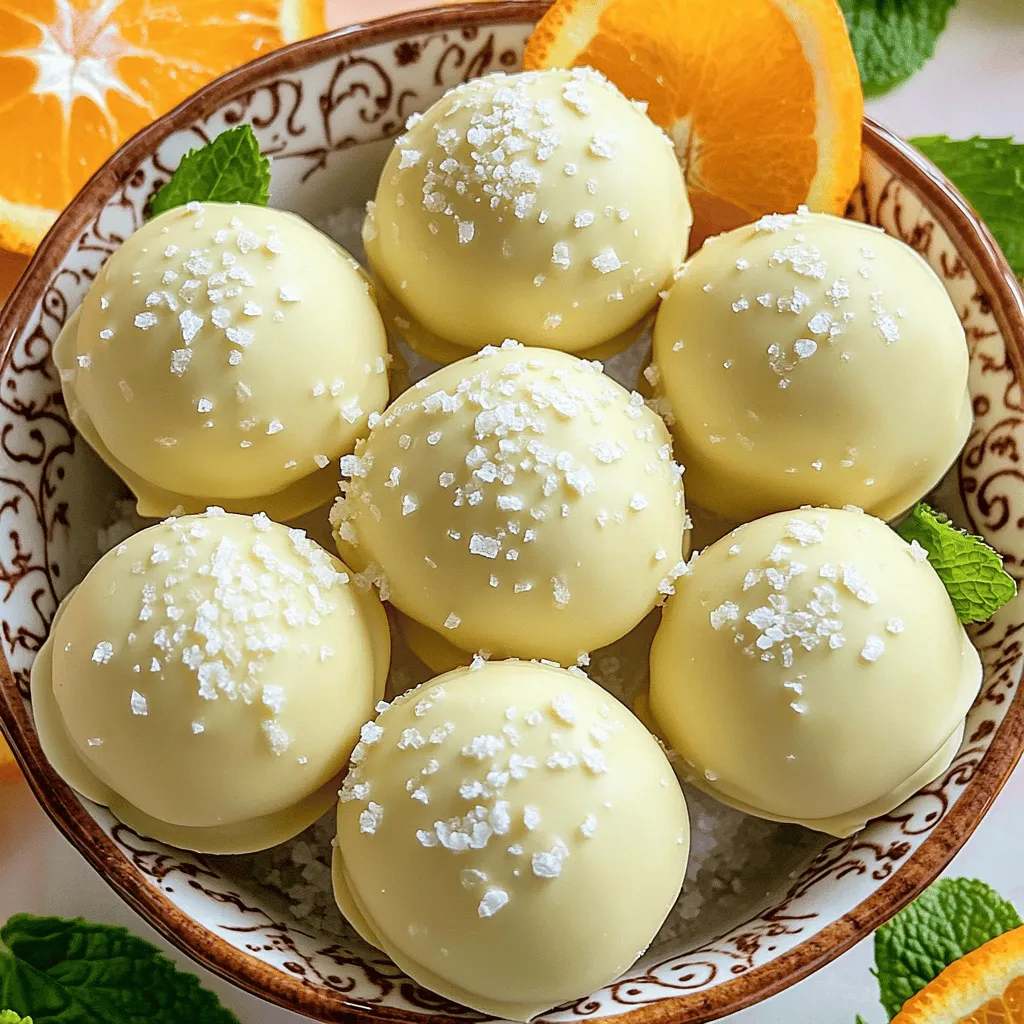 No bake orange creamsicle truffles are sweet, creamy treats. They mix the taste of fresh orange with creamy goodness. You make them without an oven, which is fun and easy.
