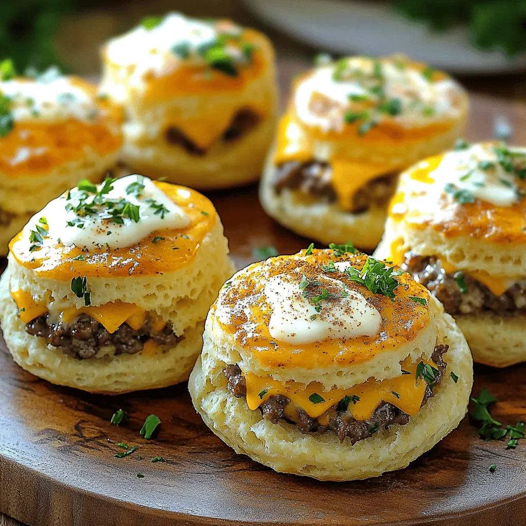 Irresistible Garlic Parmesan Cheeseburger Bombs Recipe