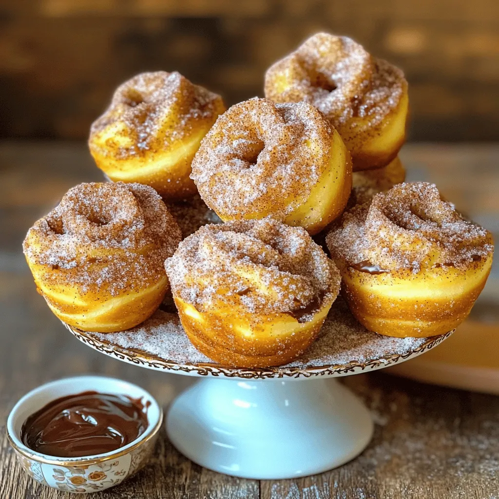 Making cinnamon sugar donut muffins at home is easy and fun. These muffins mix the sweet taste of donuts with the soft texture of muffins. You will need some simple ingredients.