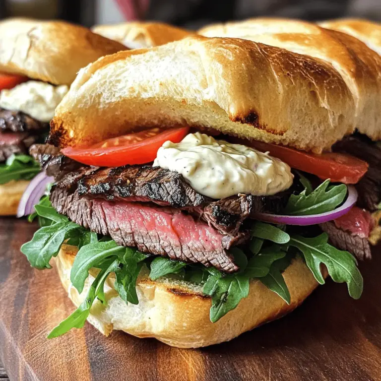 To make a great steak sandwich, you need a few key ingredients. First, choose a good cut of steak. Flank steak works well due to its flavor and tenderness. It cooks quickly and slices easily.