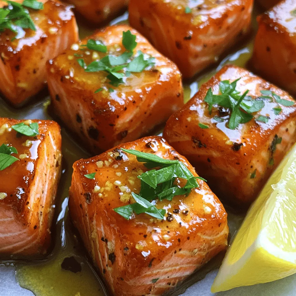 To make honey butter garlic glazed salmon bites, you need simple, fresh ingredients. The key elements include: