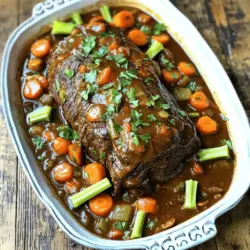 To make a great Italian pot roast, you need quality ingredients. Each one adds flavor and depth.
