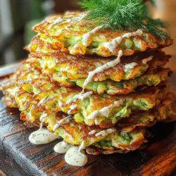 To make crispy St. Patrick's Day cabbage fritters with garlic sauce, you need fresh ingredients. The key ingredients for the fritters include: