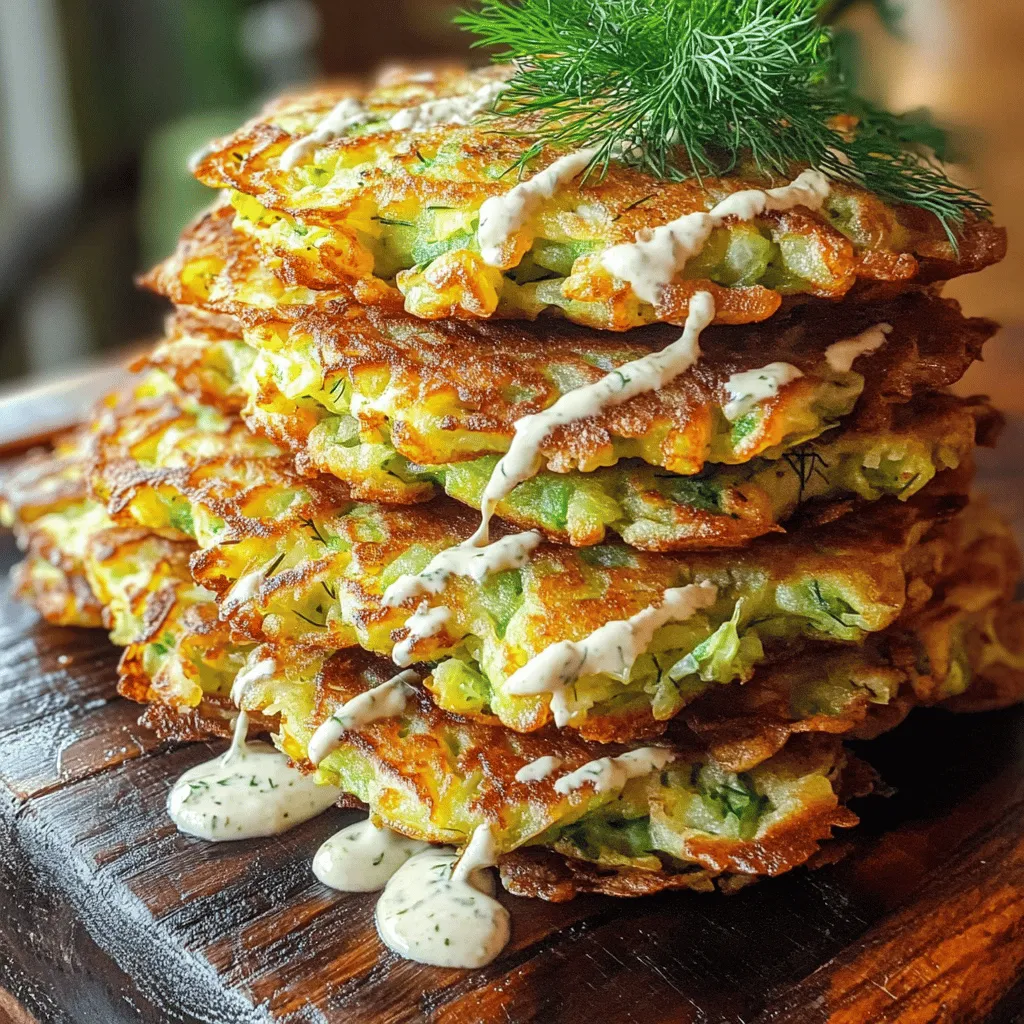 To make crispy St. Patrick's Day cabbage fritters with garlic sauce, you need fresh ingredients. The key ingredients for the fritters include: