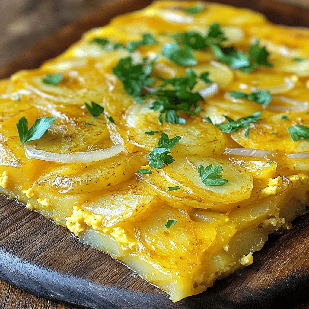 The classic Tortilla Espanola, or Spanish omelette, needs just a few key ingredients. You start with potatoes, eggs, and often onions. Each ingredient brings its own charm to this dish.
