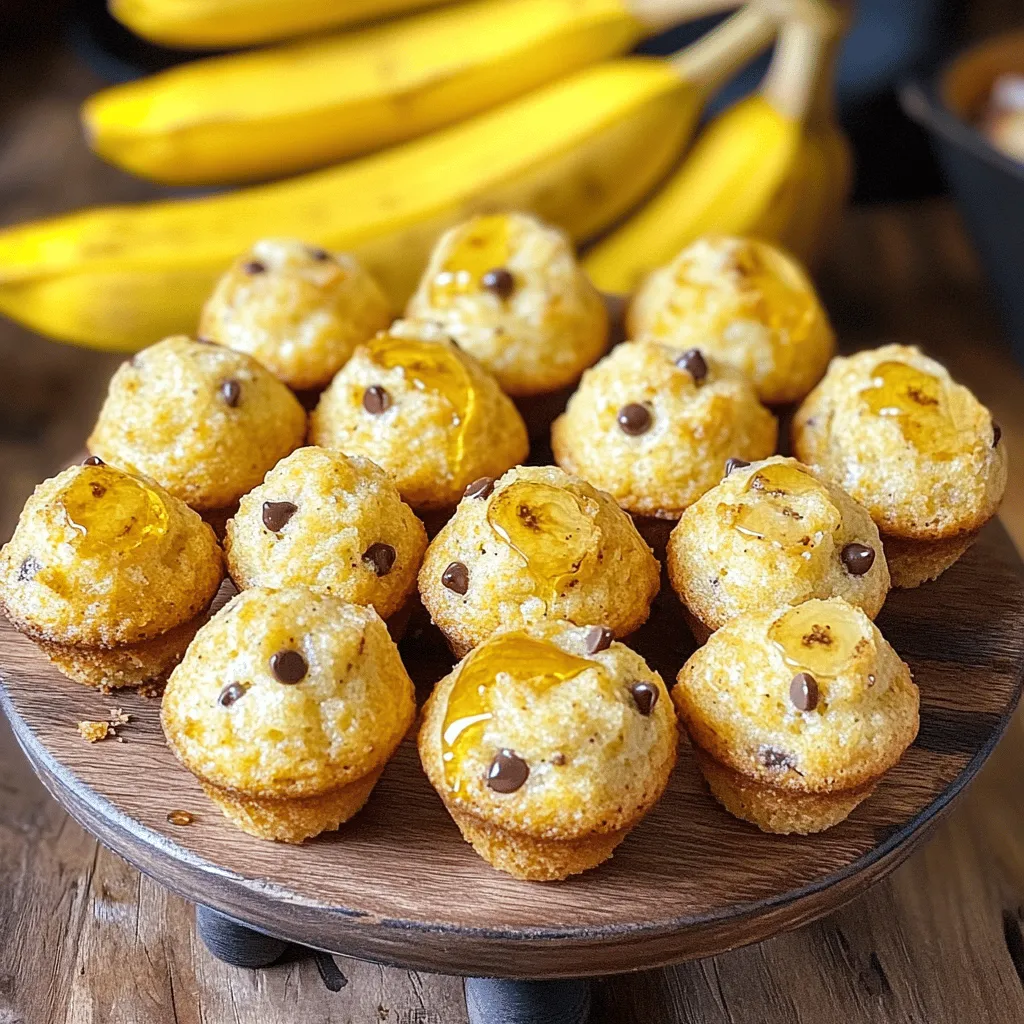 To make mini banana muffins, you need some key ingredients. These ingredients create a tasty treat that is simple to make. Here are the essentials: