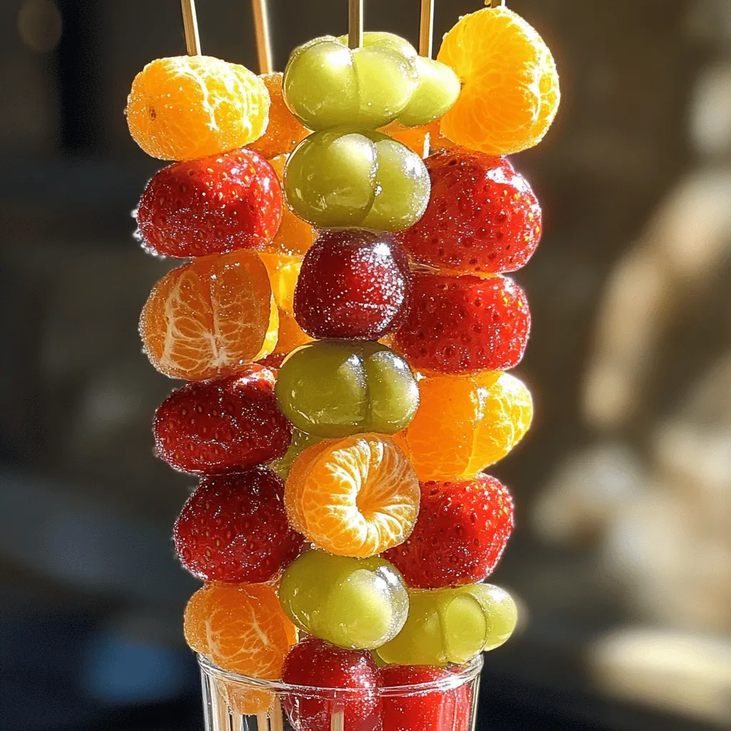 Tanghulu is a popular snack from China. It consists of skewered fruit coated in a hard candy shell. This treat is not only fun to eat but also visually appealing. You can find Tanghulu at street vendors across China, especially during festivals.