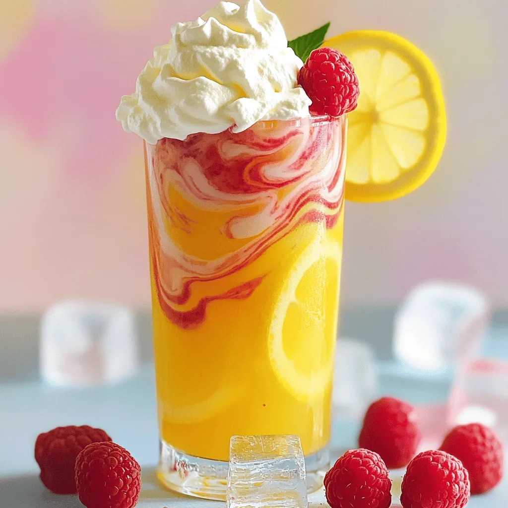 To make whipped pink lemonade, you need a few key ingredients. Each one plays an important role in the flavor and texture of the drink.