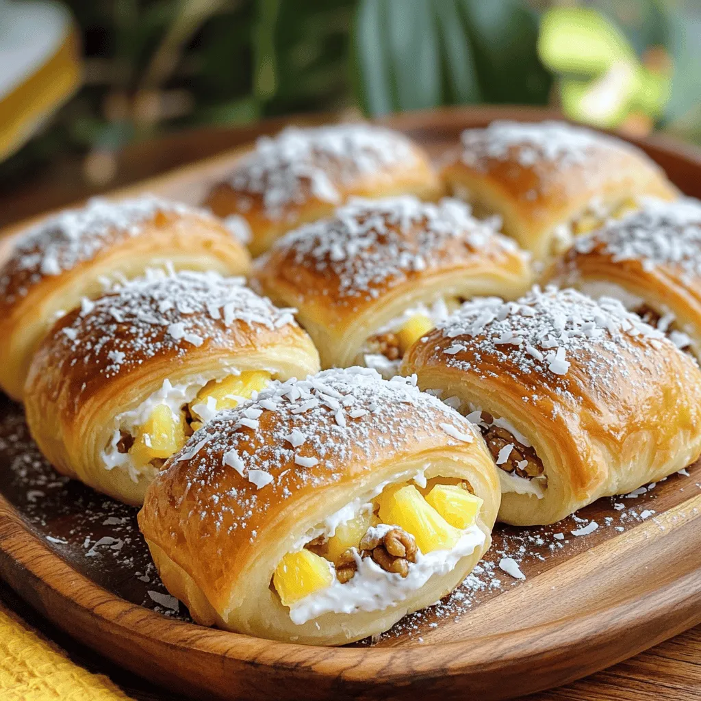 To make the King's Hawaiian Cheesecake Danish, you need a few key ingredients. The main item is a package of King's Hawaiian Sweet Rolls. These rolls are soft, sweet, and perfect for this dessert. They create a lovely base for the cheesecake filling.