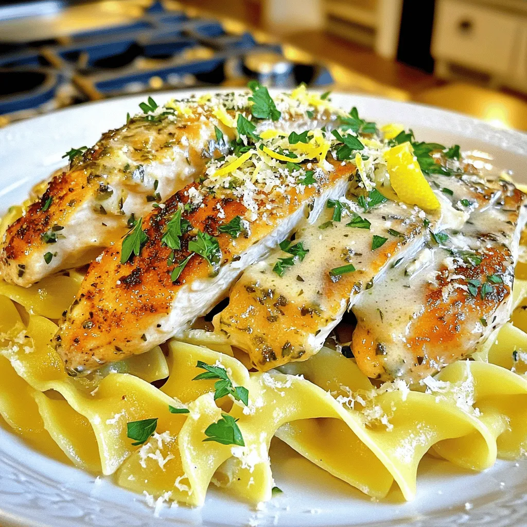 In this dish, the right ingredients make a big difference. For the chicken with buttered noodles recipe, you need just a few key items.