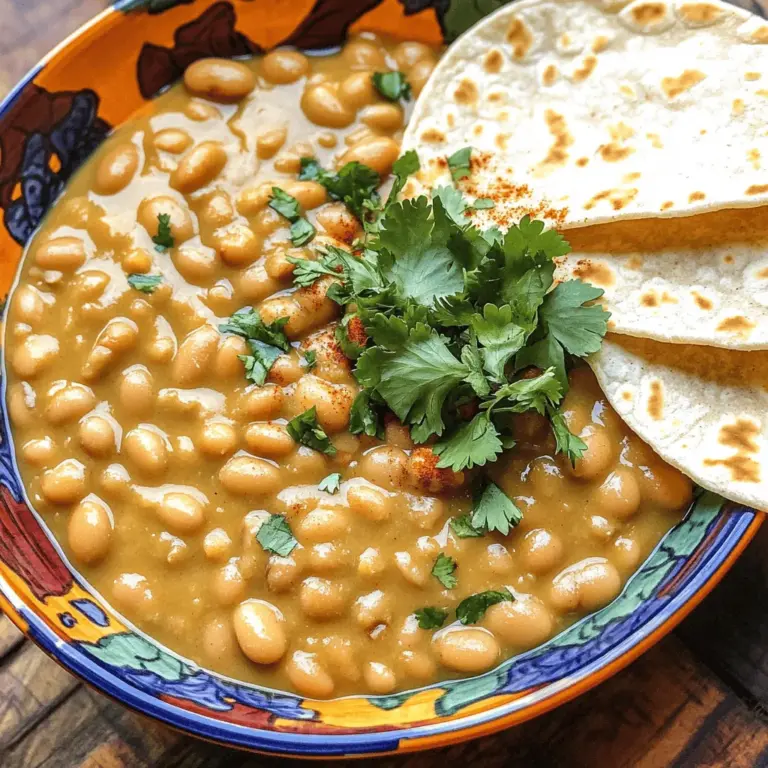 To make delicious pinto beans, you need simple ingredients. The main one is dried pinto beans. You will need two cups to start. Next, gather six cups of water to cook the beans. A small onion adds great flavor. Chop it finely so it mixes well. Three cloves of garlic bring a nice touch. Mince them to enhance their taste.
