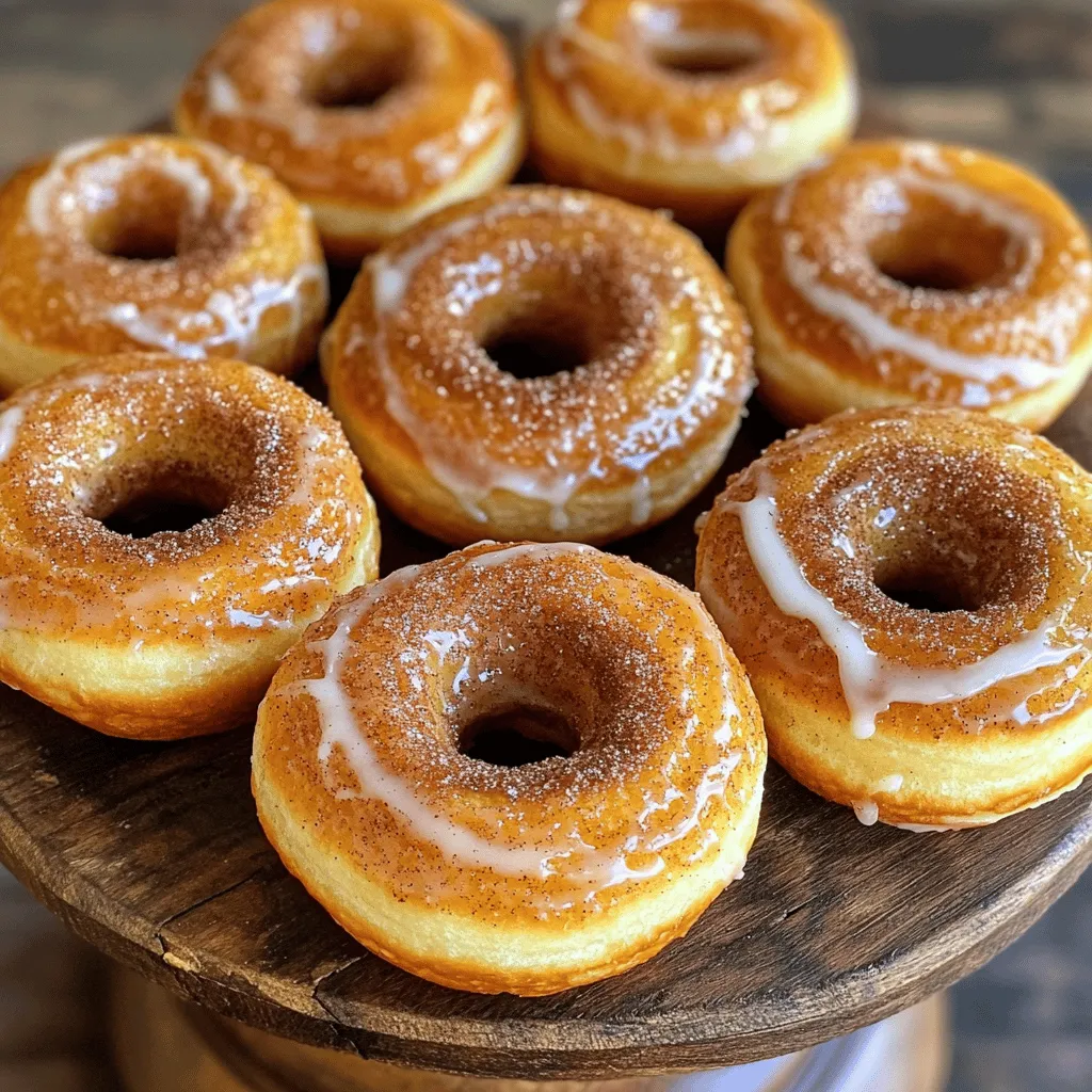 Buttery cinnamon roll doughnuts are a delightful blend of two favorites: cinnamon rolls and doughnuts. They have a soft, fluffy texture and a rich taste. This recipe combines sweet cinnamon filling with a doughnut shape.