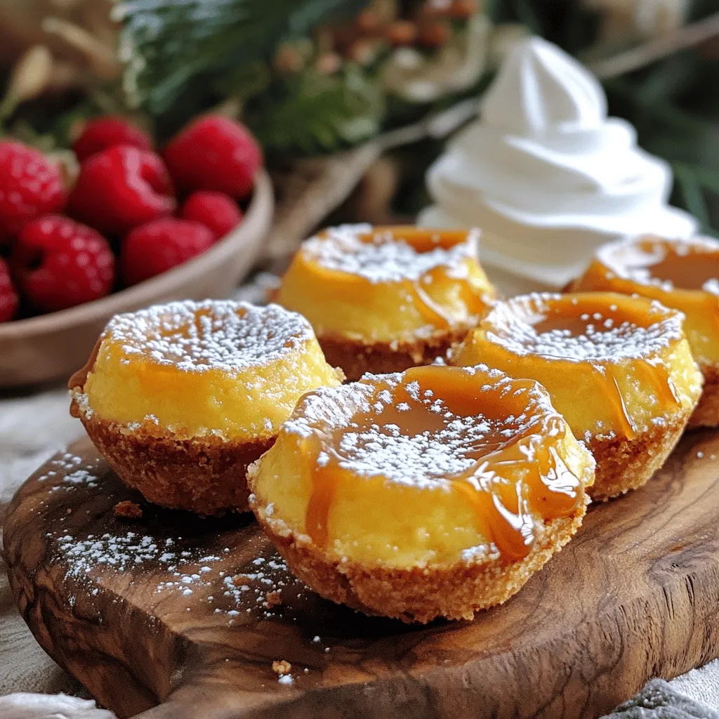 Caramel flan muffins are a fun twist on two classic desserts. They mix the rich flavors of flan with the soft texture of muffins. These treats have a creamy, sweet filling and a delightful caramel topping.